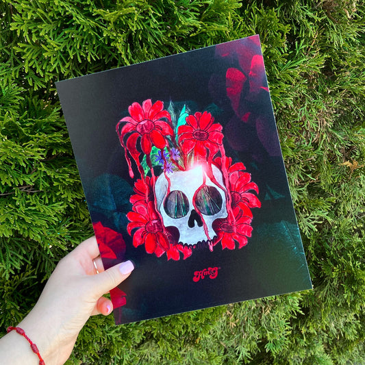 Bloody Bouquet Print