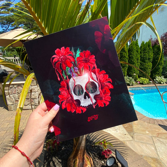 Bloody Bouquet Print