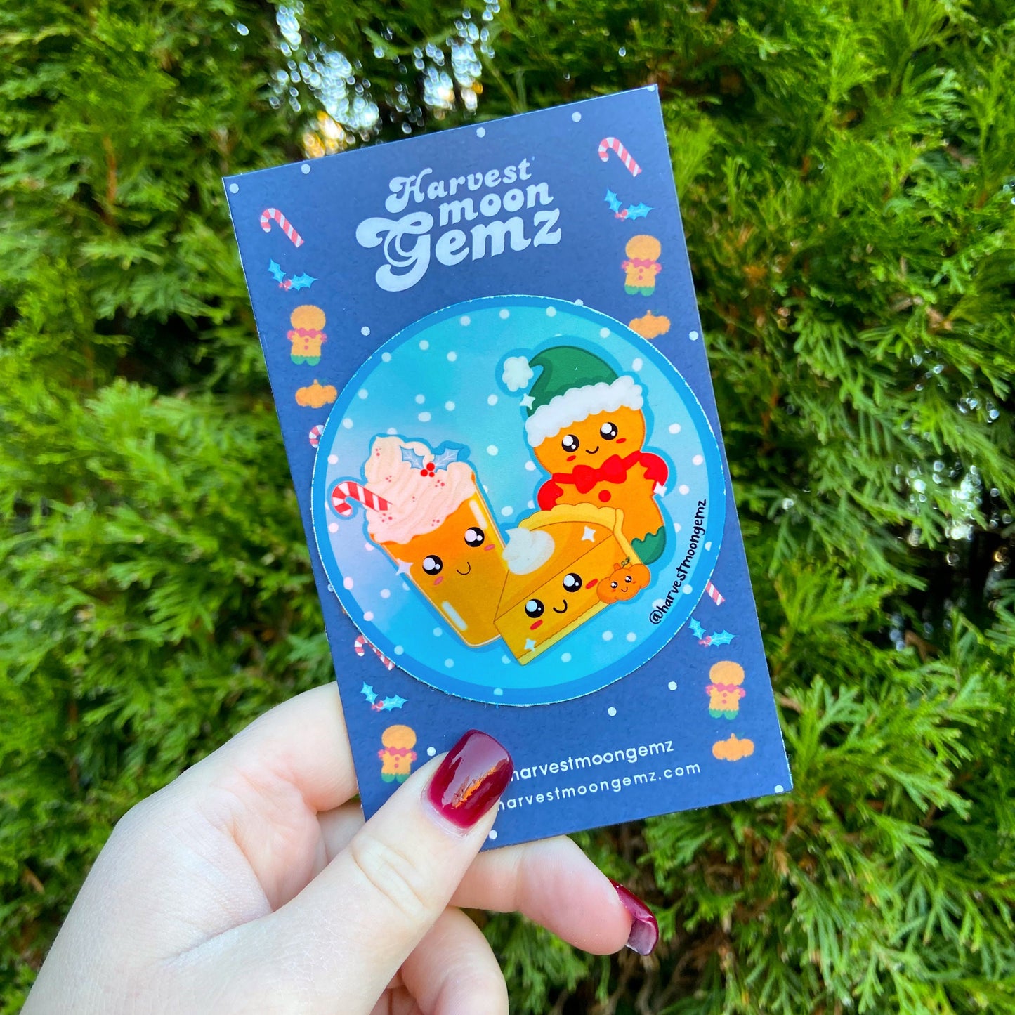 Holiday Friends Sticker