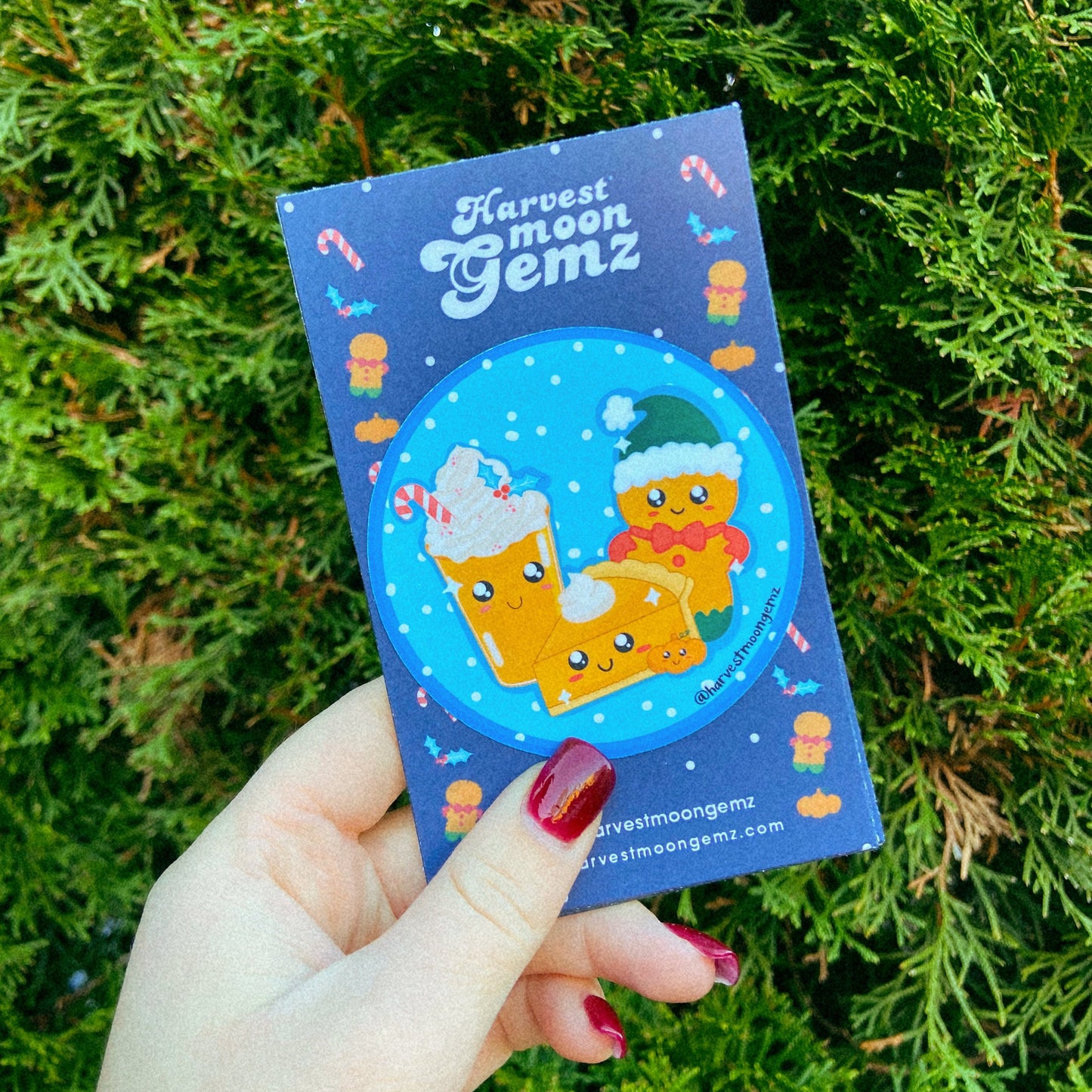 Holiday Friends Sticker