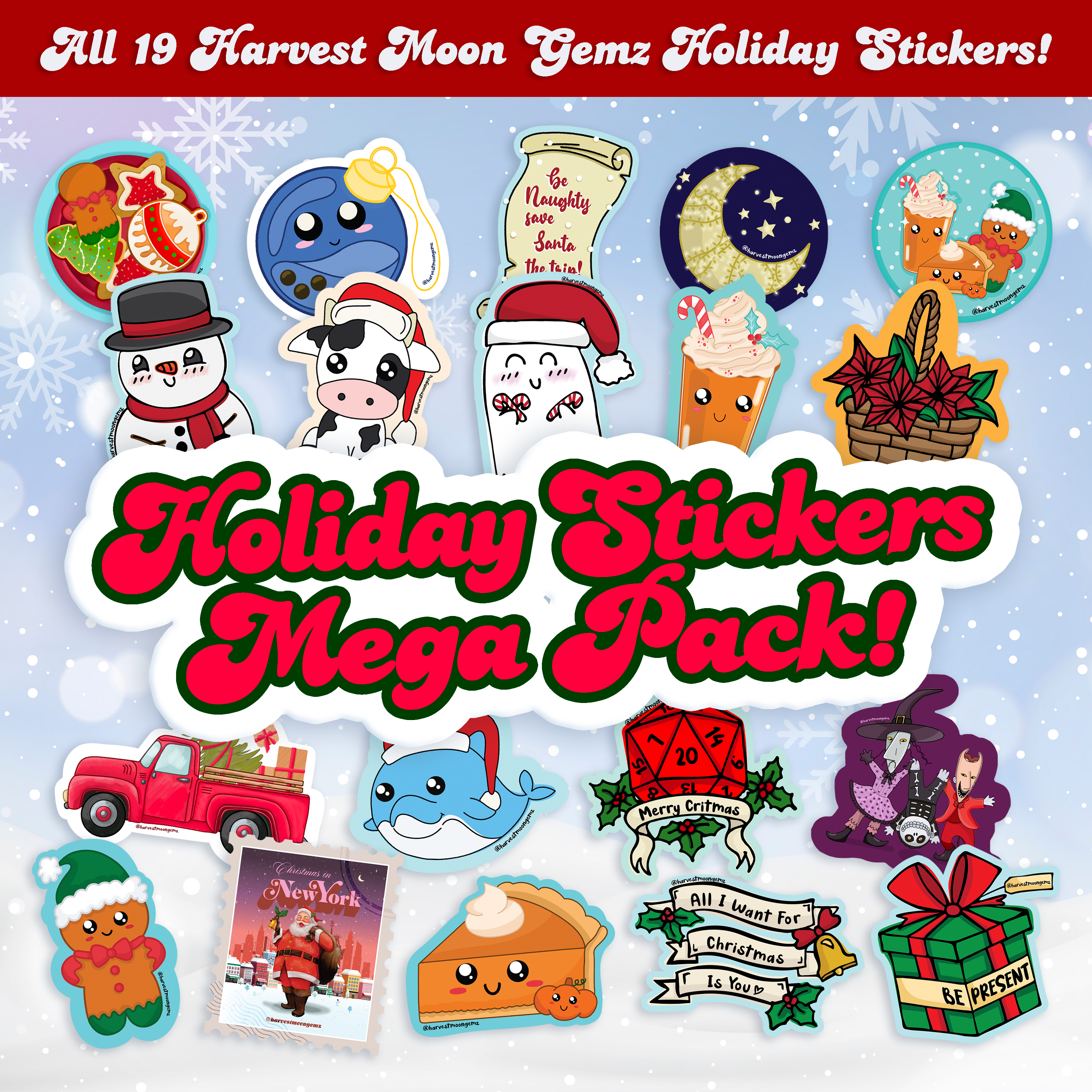 Holiday Stickers Mega Pack