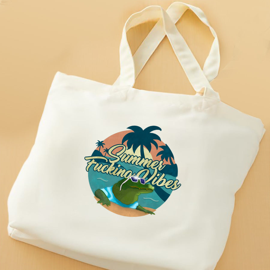 Summer Fucking Vibes Tote Bag