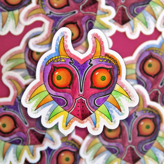 Mysterious Mask Sticker