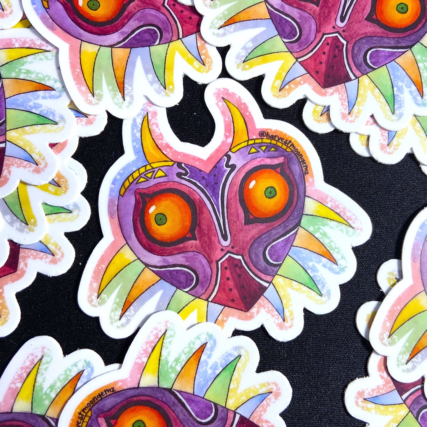 Mysterious Mask Sticker