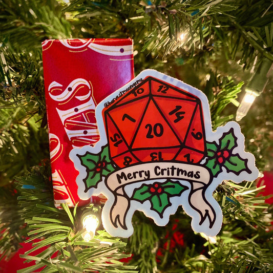 Merry Critmas Sticker