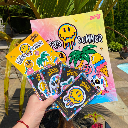 Weird Summer Stationary Pack