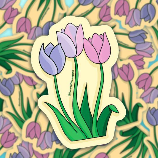 Tulips Sticker
