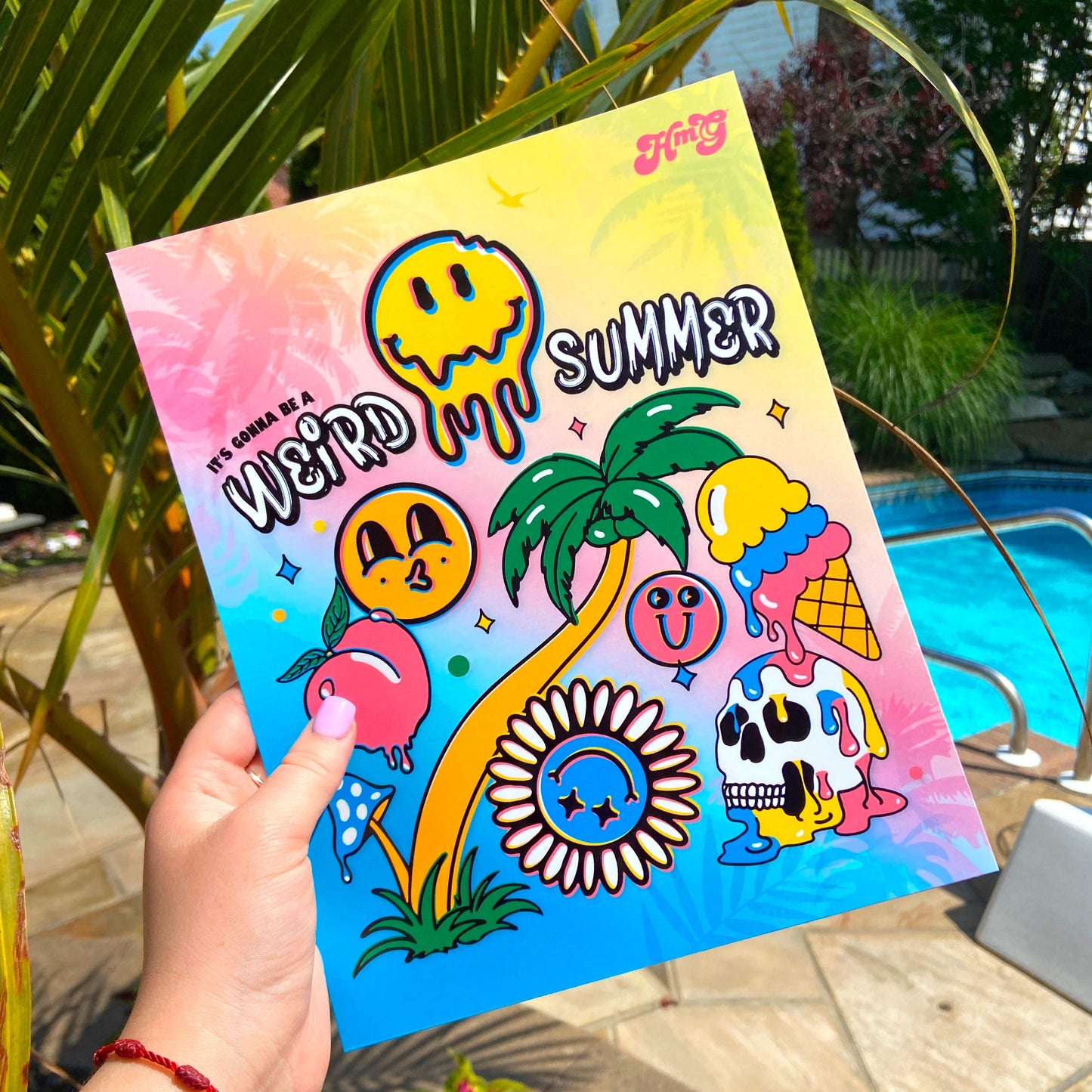 Weird Summer Print