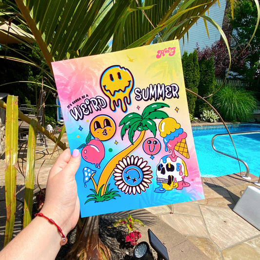 Weird Summer Print