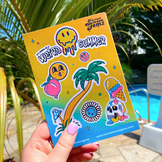 Weird Summer Sticker Sheet