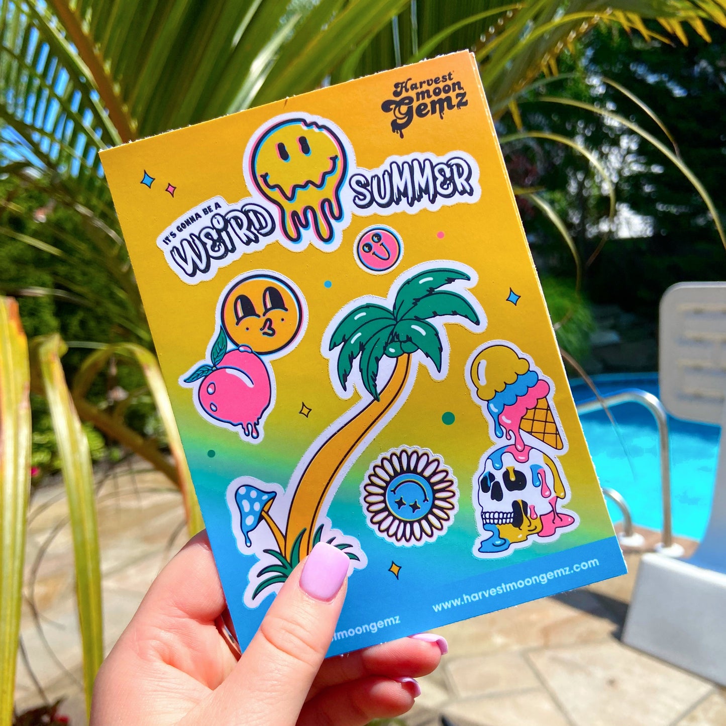 Weird Summer Stationary Pack
