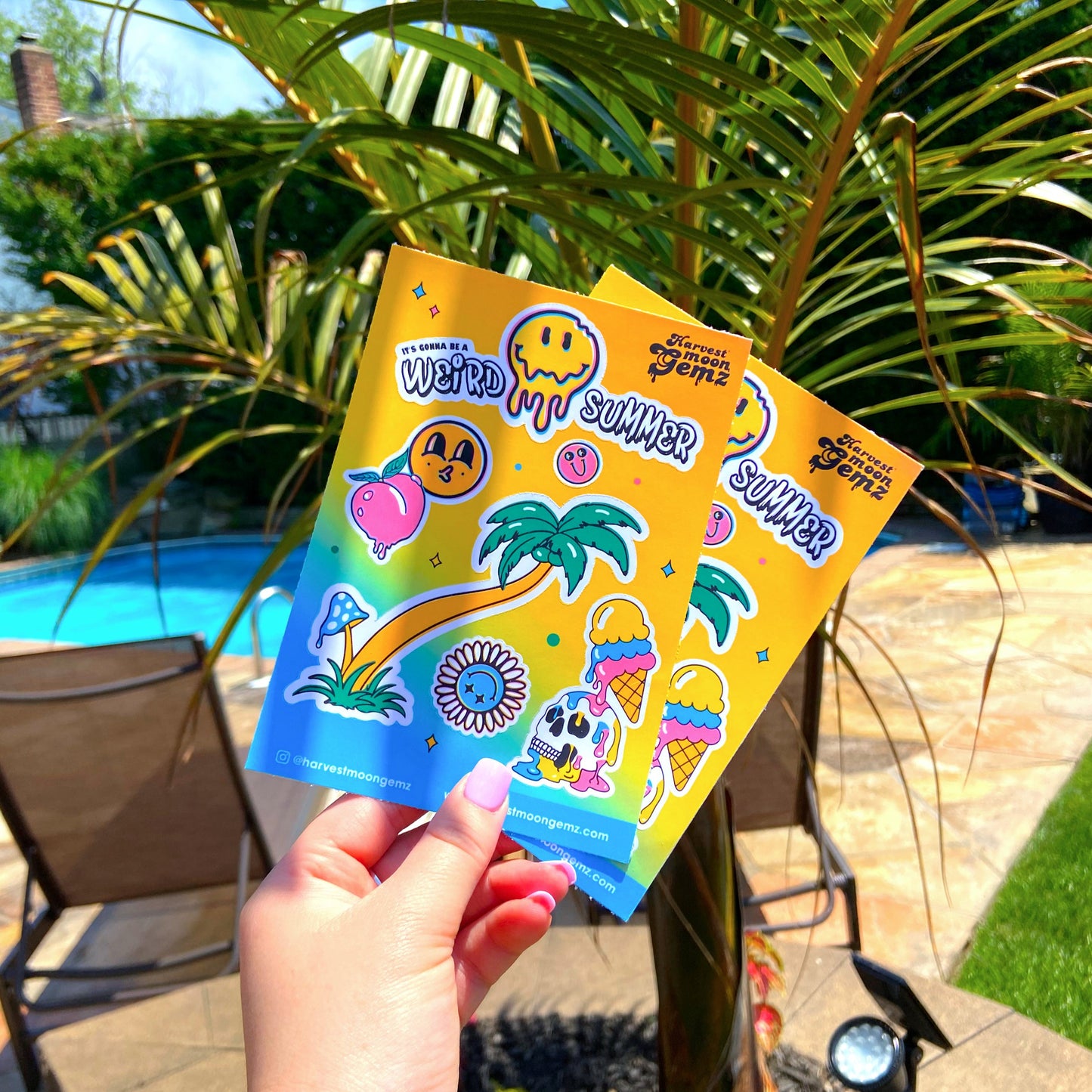 Weird Summer Sticker Sheet