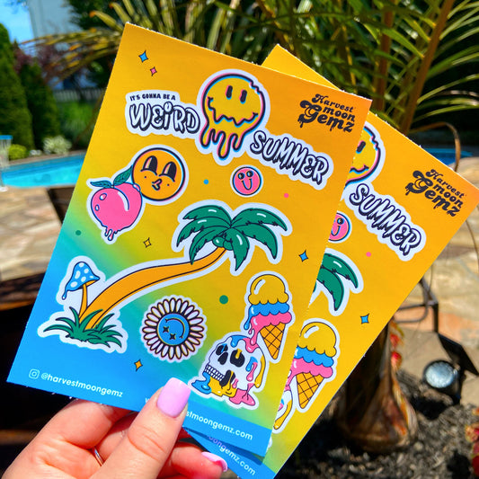 Weird Summer Sticker Sheet