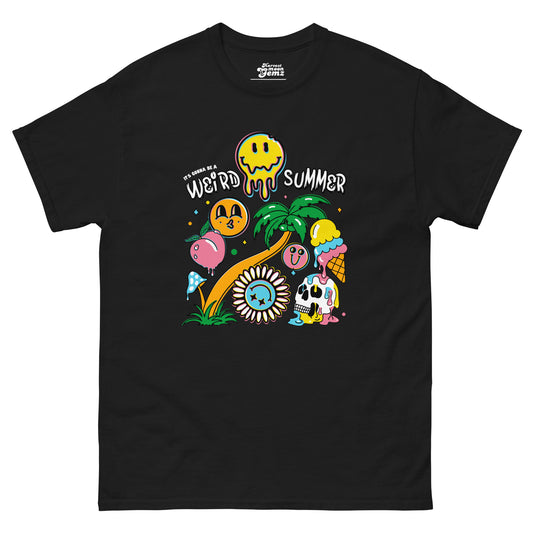 Weird Summer Black Tee
