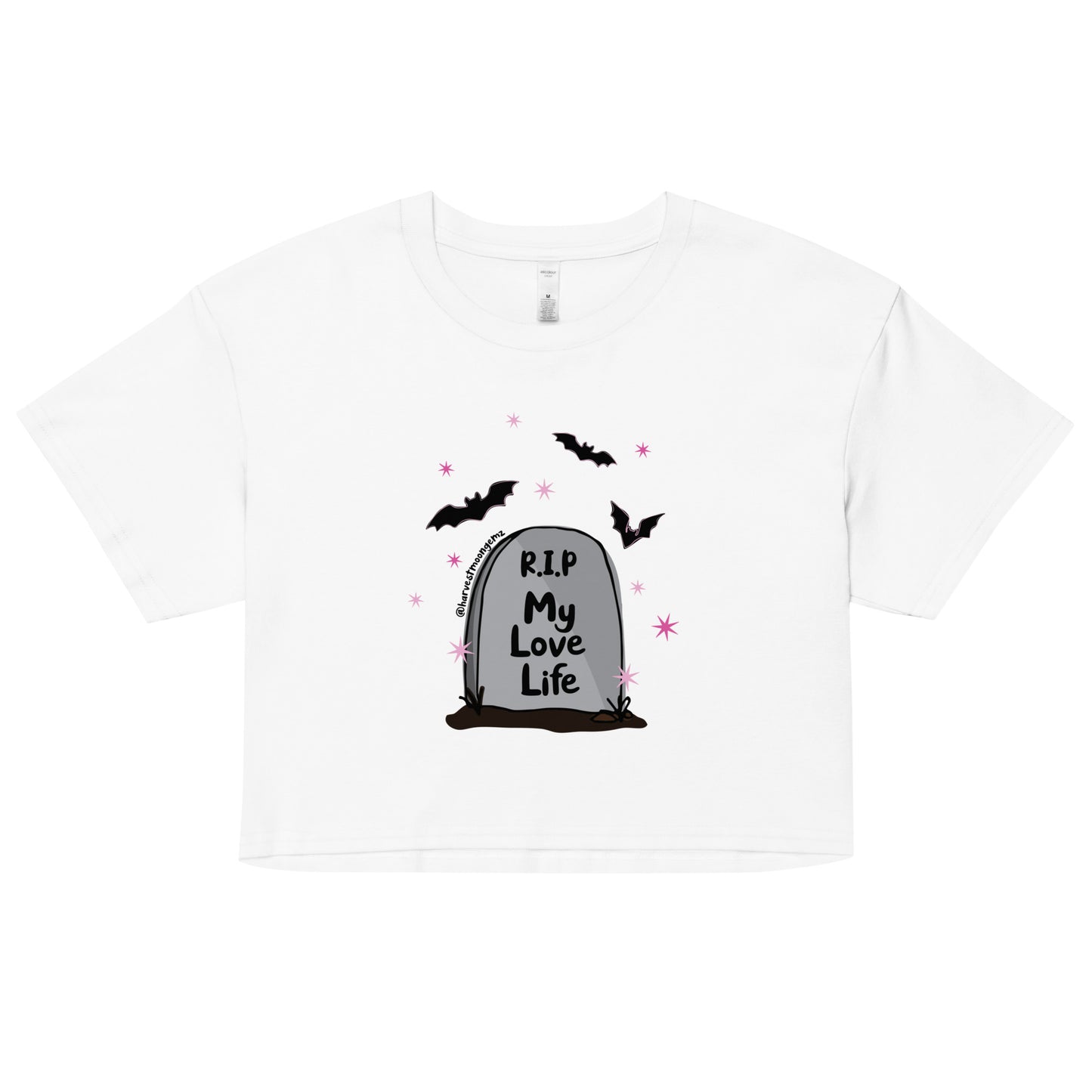 R.I.P My Love Life Crop Top