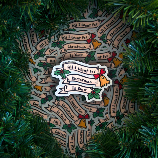 All I Want For Christmas Is You Sticker Harvest Moon Gemz