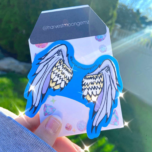 Angel Wings Sticker Harvest Moon Gemz