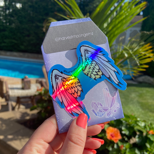 Angel Wings Sticker Harvest Moon Gemz