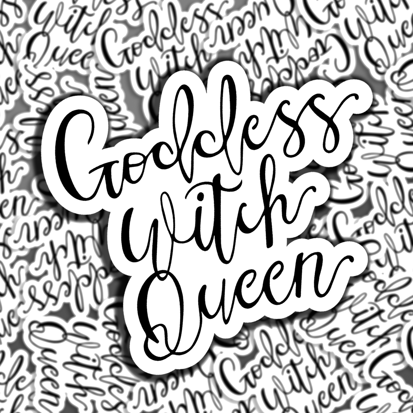 Goddess, Witch, Queen Sticker Harvest Moon Gemz