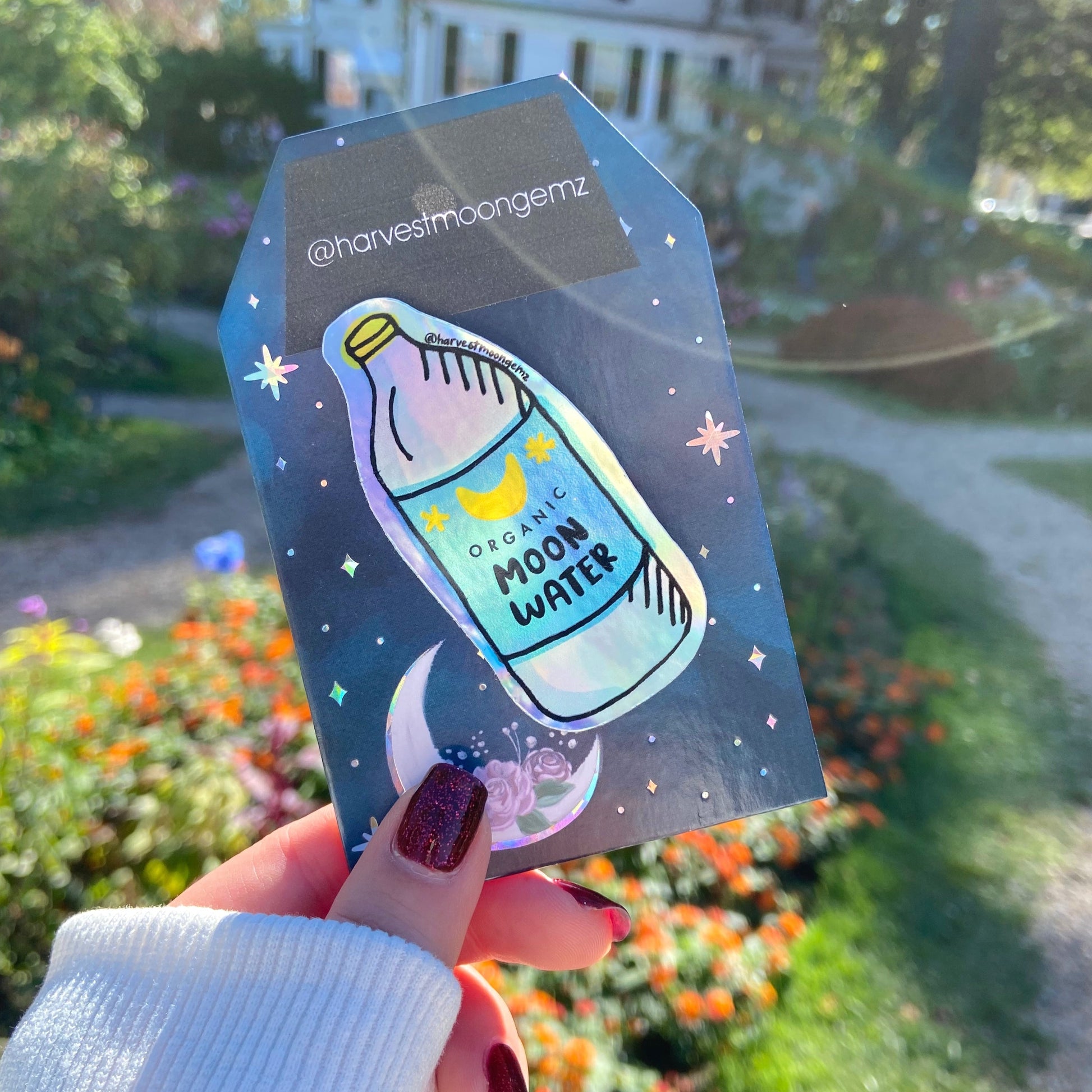 Moon Water Sticker Harvest Moon Gemz