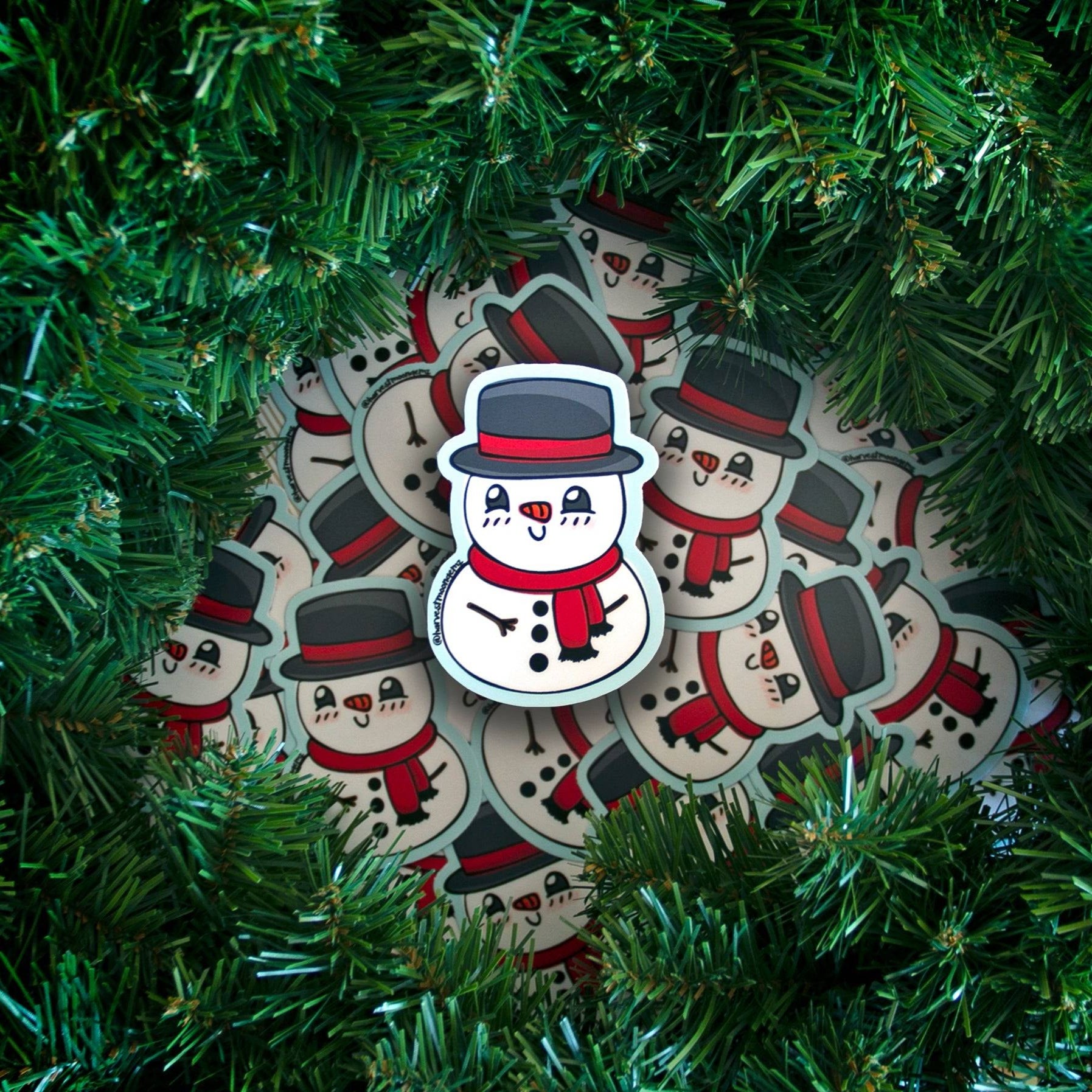 Snowman Sticker Harvest Moon Gemz