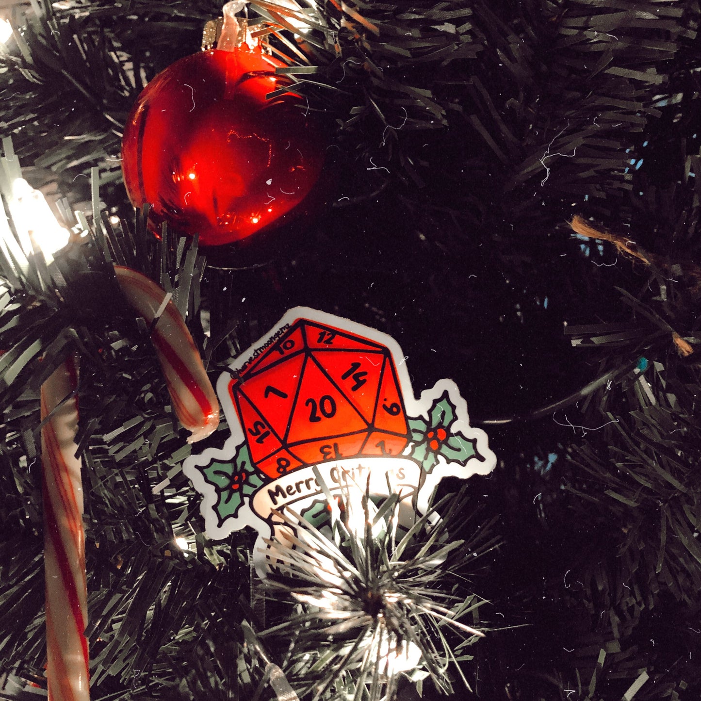 Merry Critmas Sticker Harvest Moon Gemz