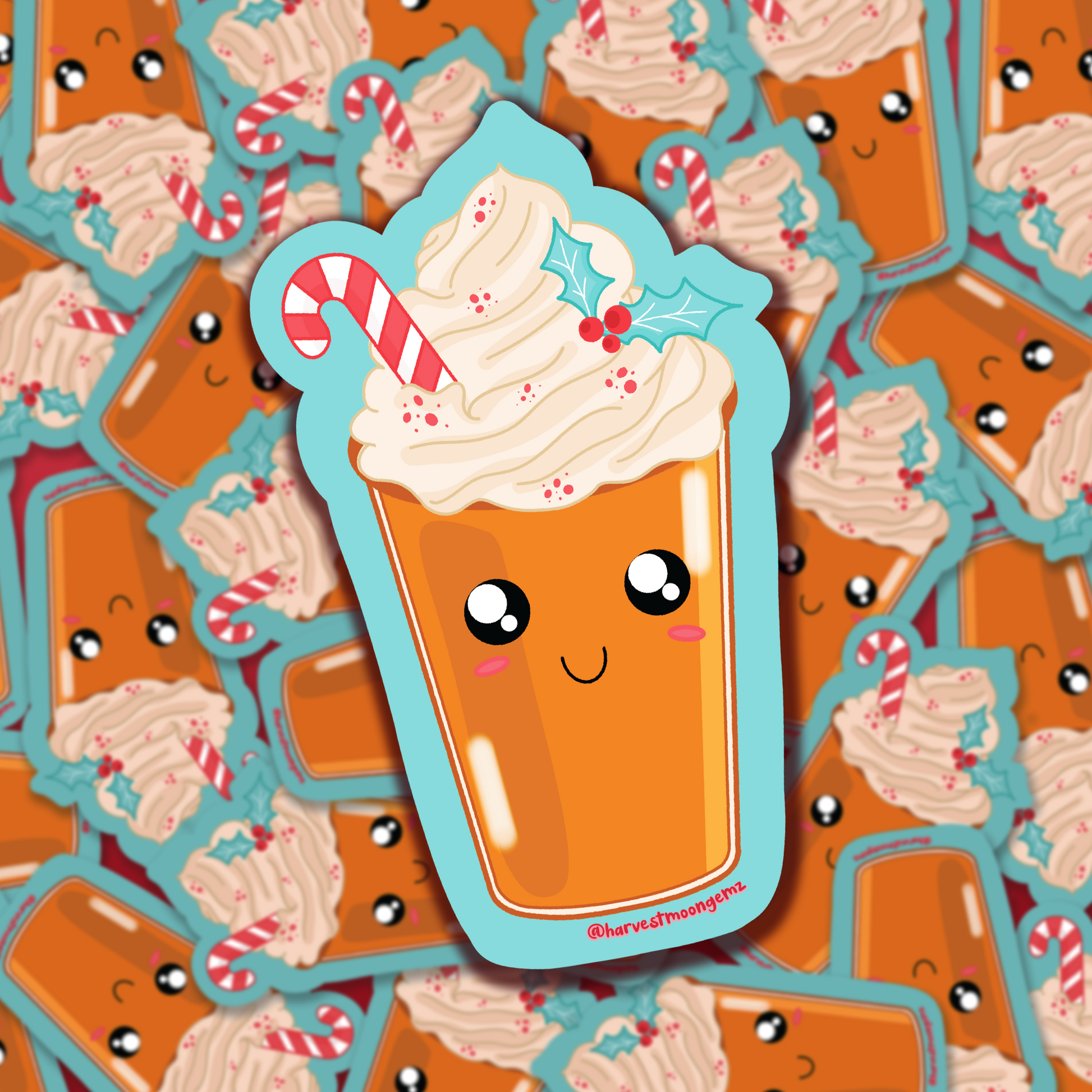 Peppermint Mocha Sticker Harvest Moon Gemz