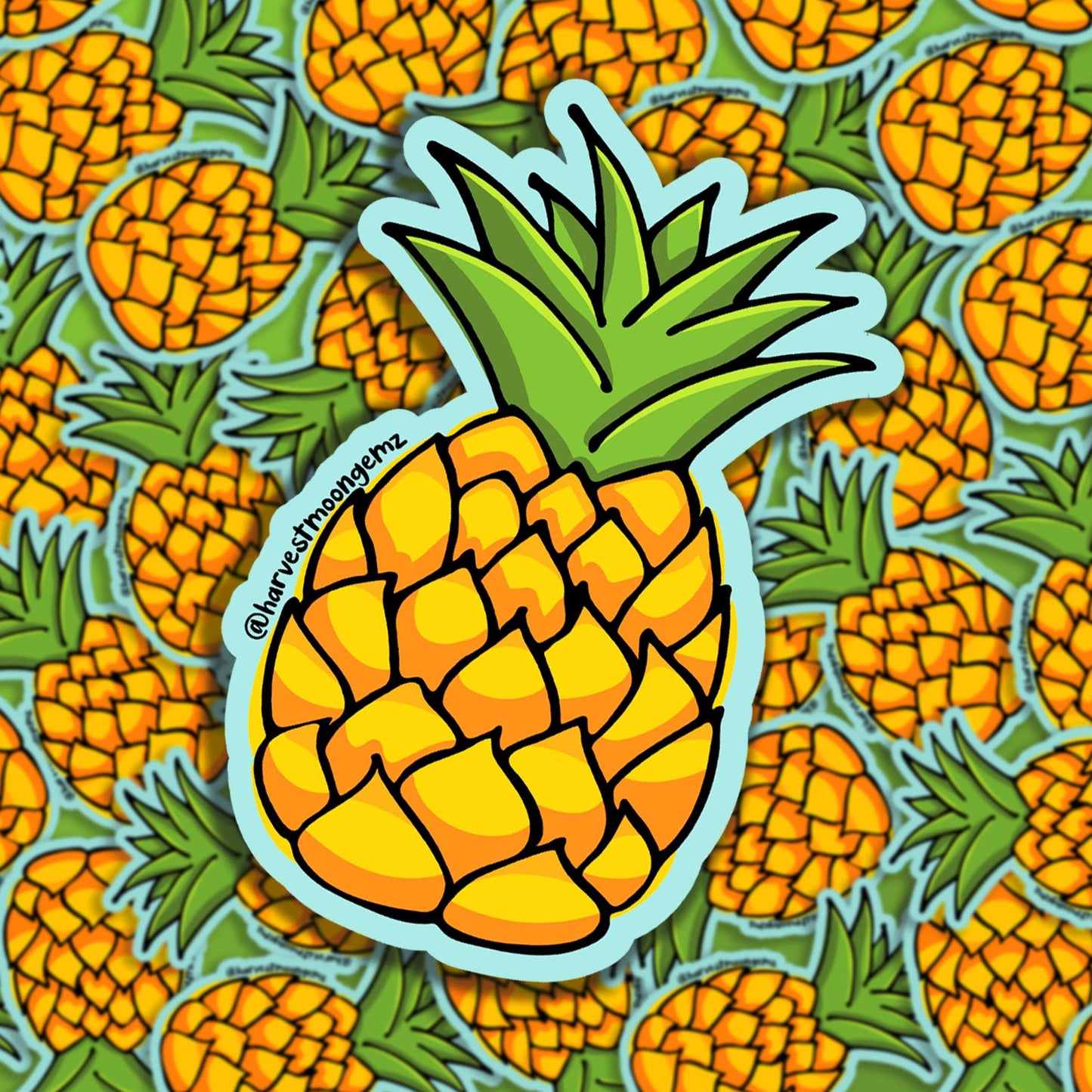 Pineapple Sticker Harvest Moon Gemz