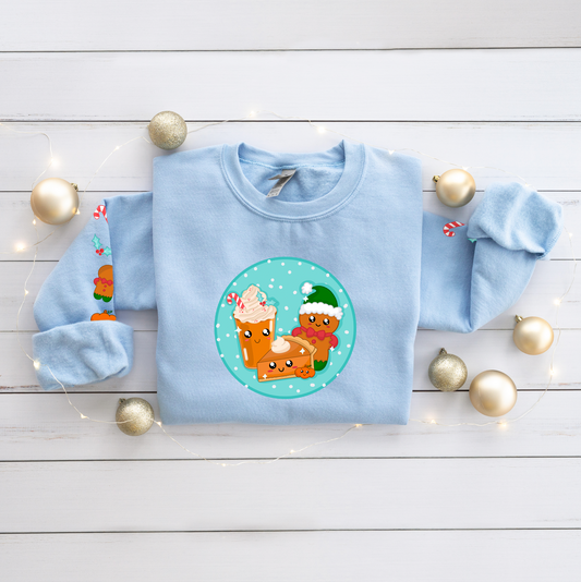 Holiday Friends Crewneck Harvest Moon Gemz