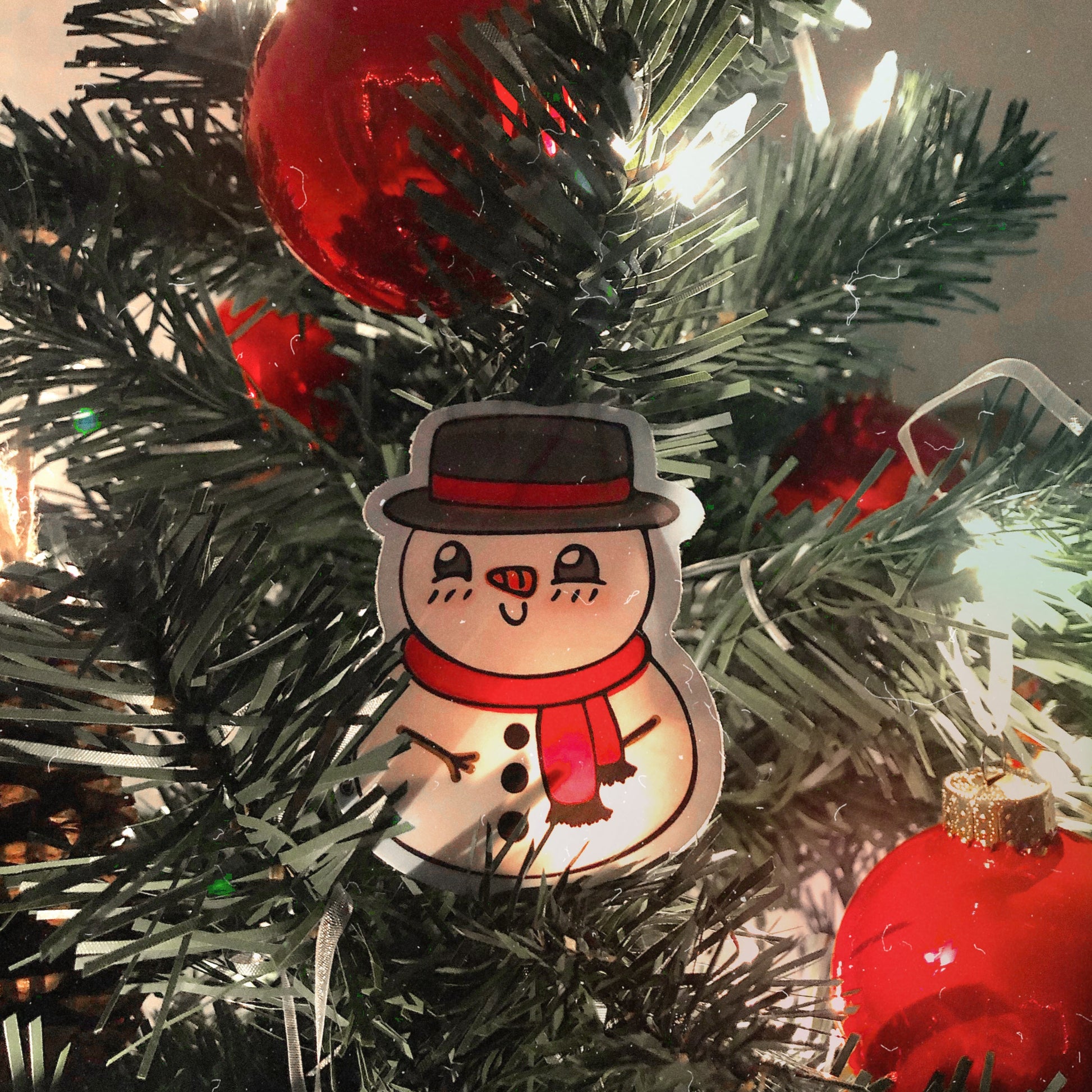 Snowman Sticker Harvest Moon Gemz