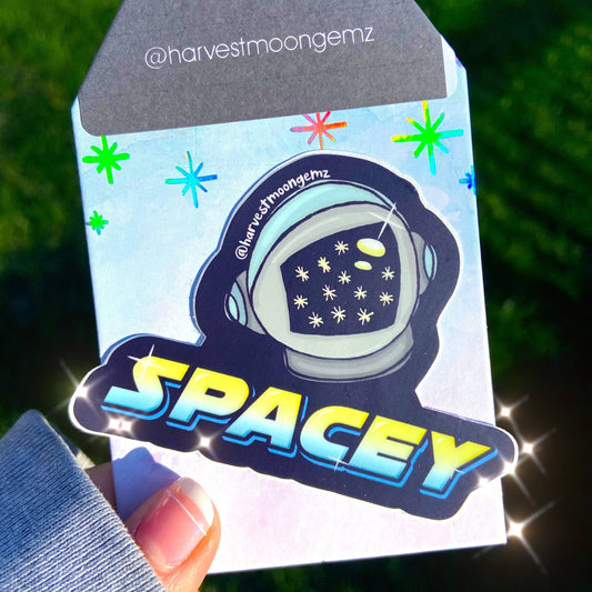 Spacey Sticker Harvest Moon Gemz