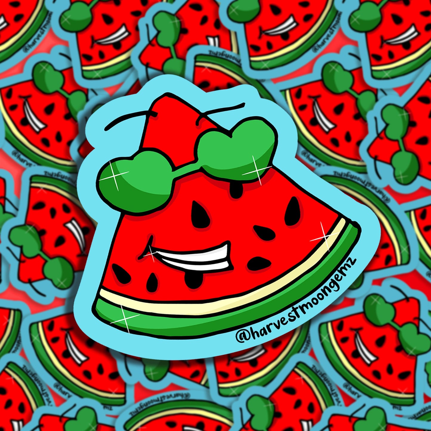 Watermelon Sugar Sticker Harvest Moon Gemz