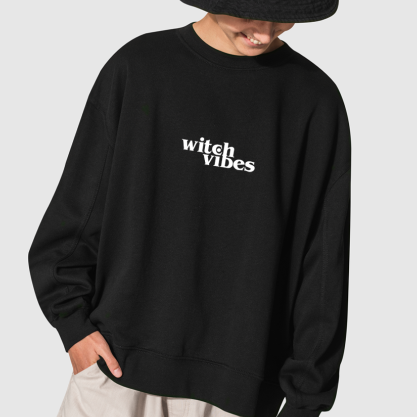 Witch Vibes Crewneck Harvest Moon Gemz
