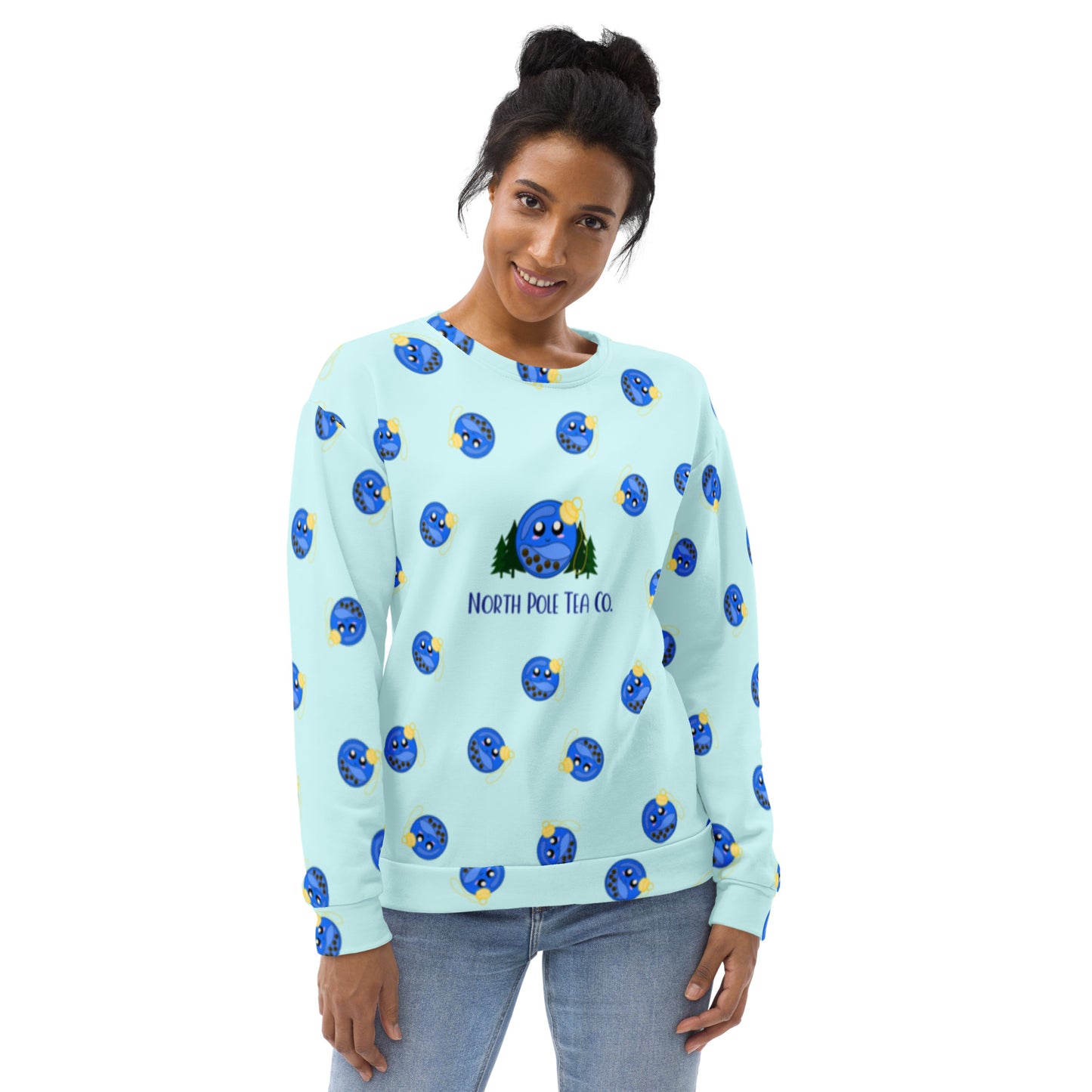 North Pole Tea Co. Crewneck Harvest Moon Gemz