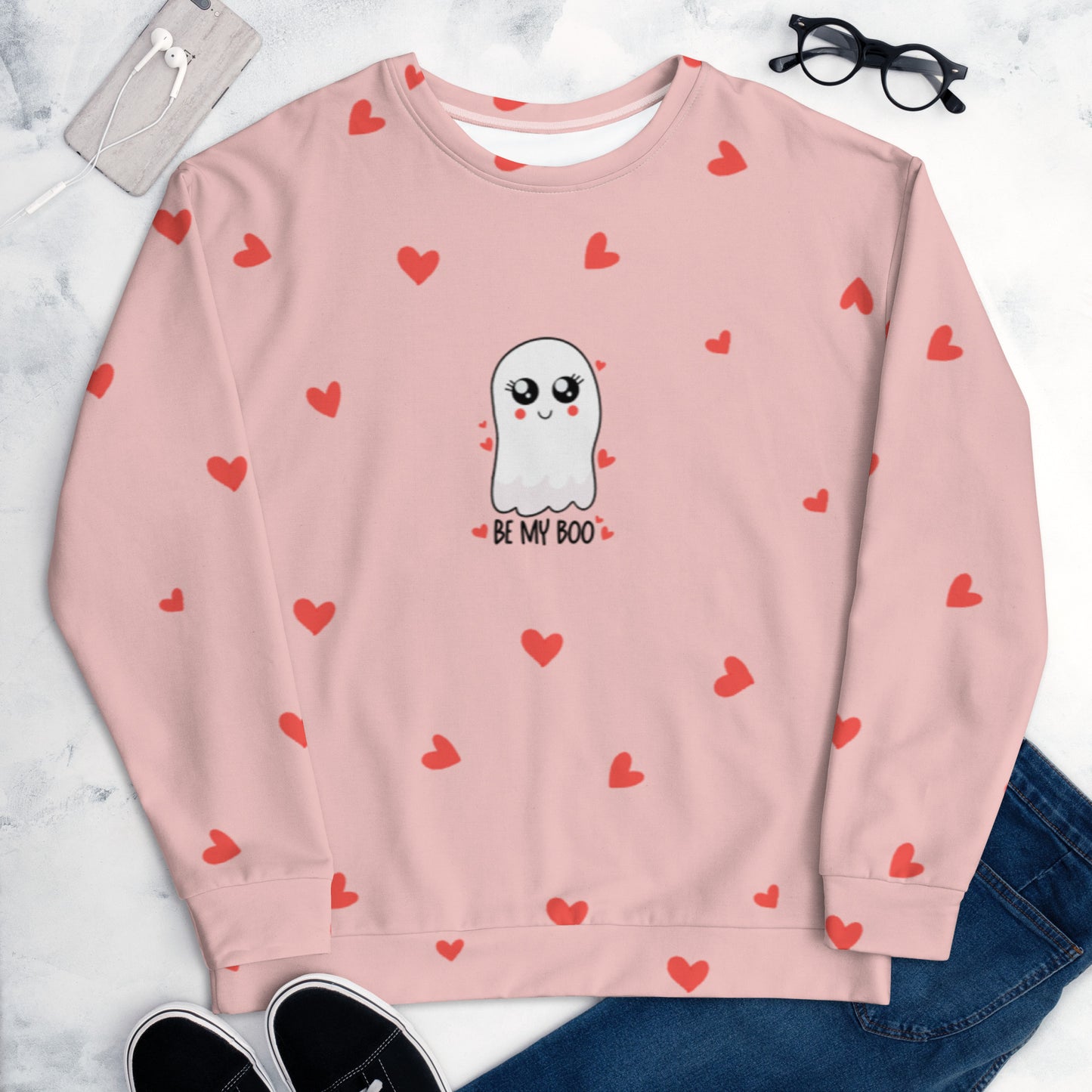 Be My Boo Crewneck Harvest Moon Gemz