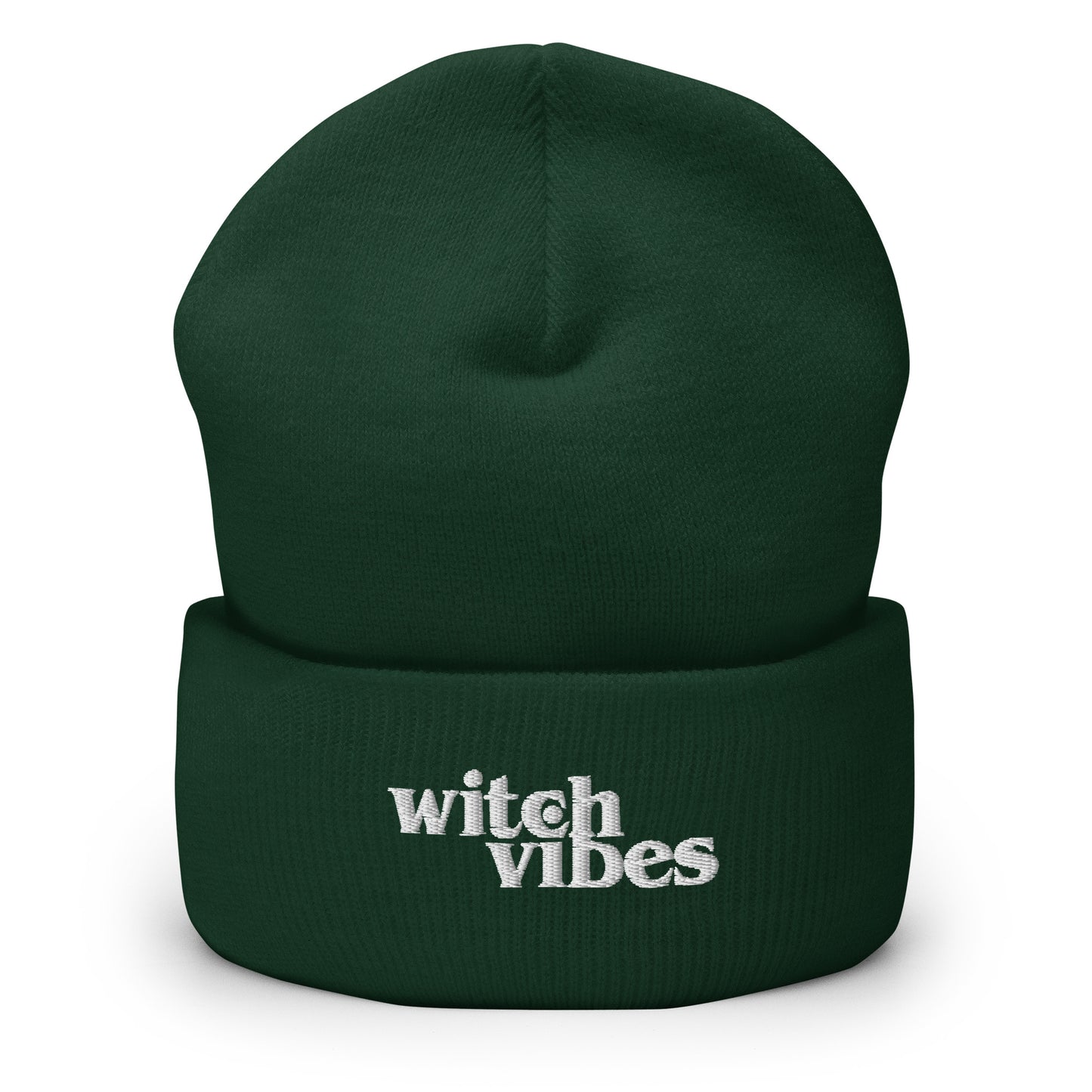 Witch Vibes Cuffed Beanie Harvest Moon Gemz