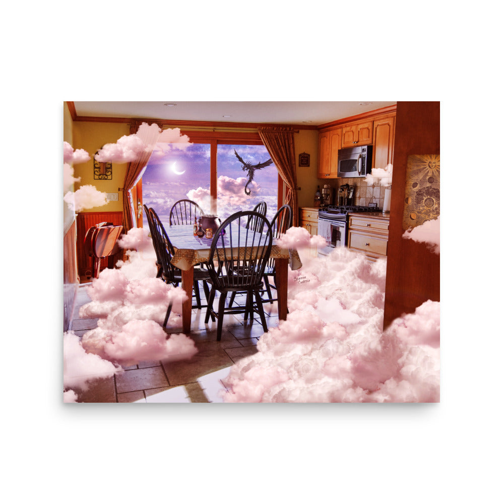 Castle in the Sky Poster Harvest Moon Gemz