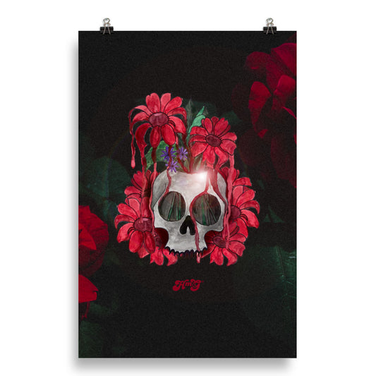 Bloody Bouquet Poster Harvest Moon Gemz