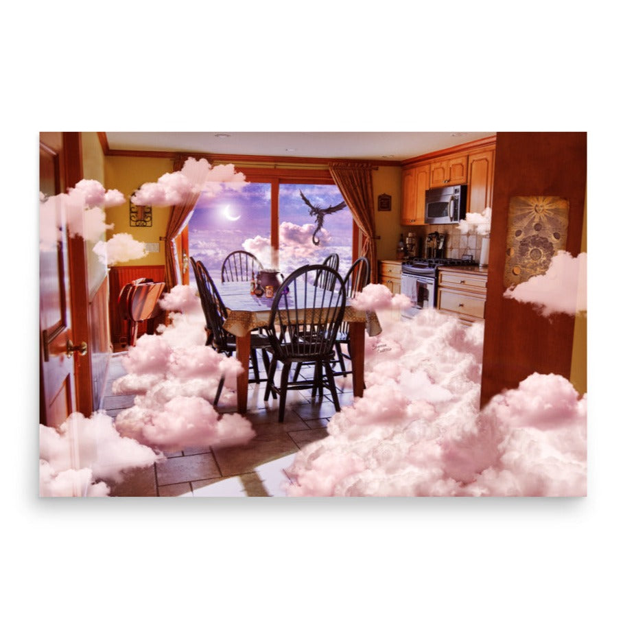 Castle in the Sky Poster Harvest Moon Gemz