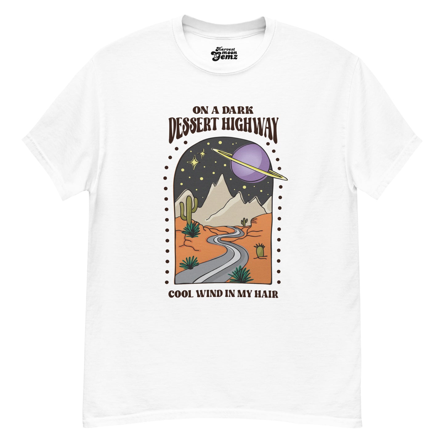 Men's classic tee Harvest Moon Gemz