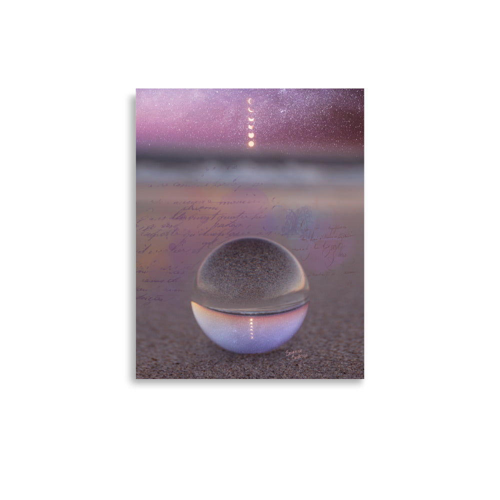 Crystal Ball Poster Harvest Moon Gemz