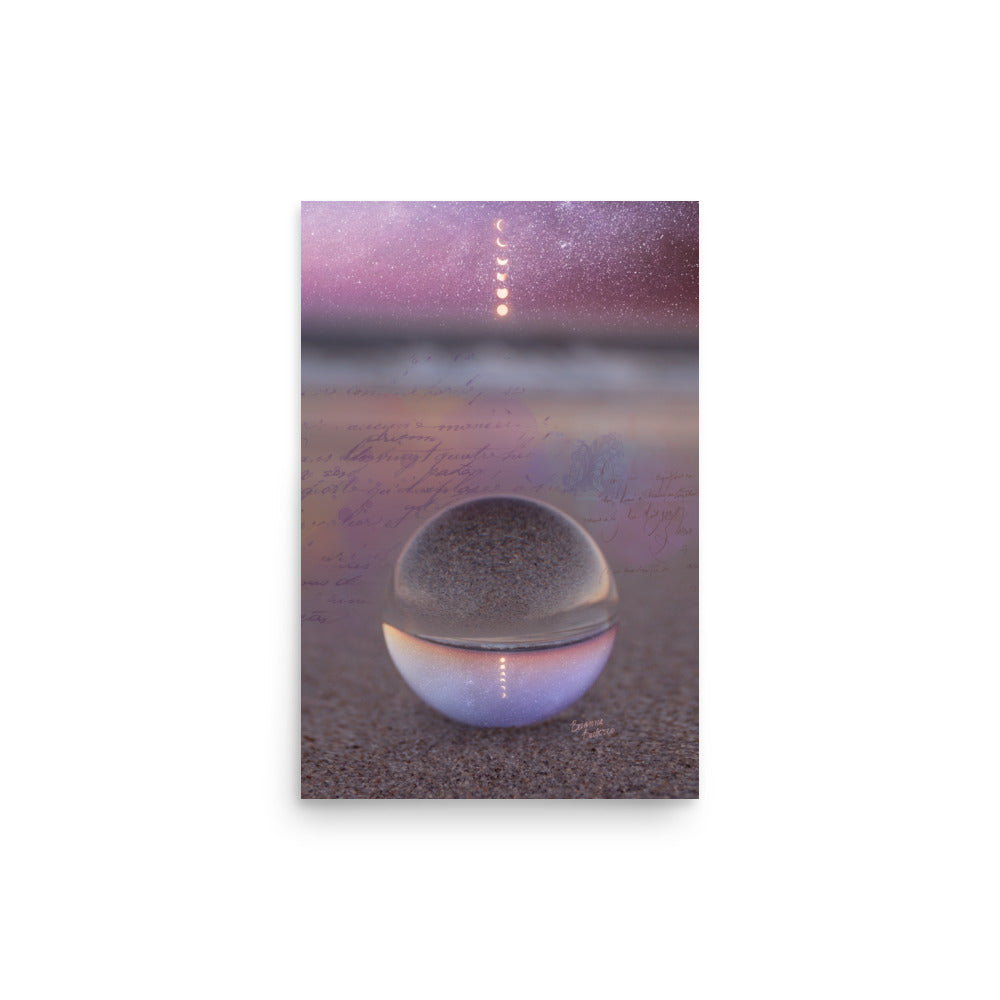 Crystal Ball Poster Harvest Moon Gemz