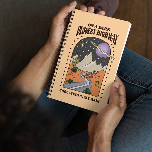 Dark Desert Highway Notebook Harvest Moon Gemz