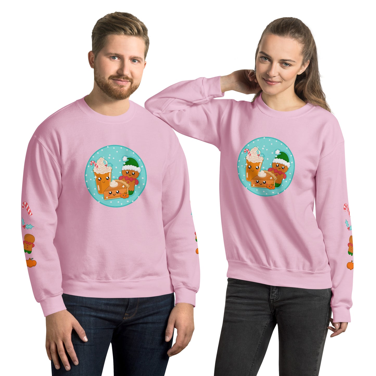 Holiday Friends Crewneck Harvest Moon Gemz