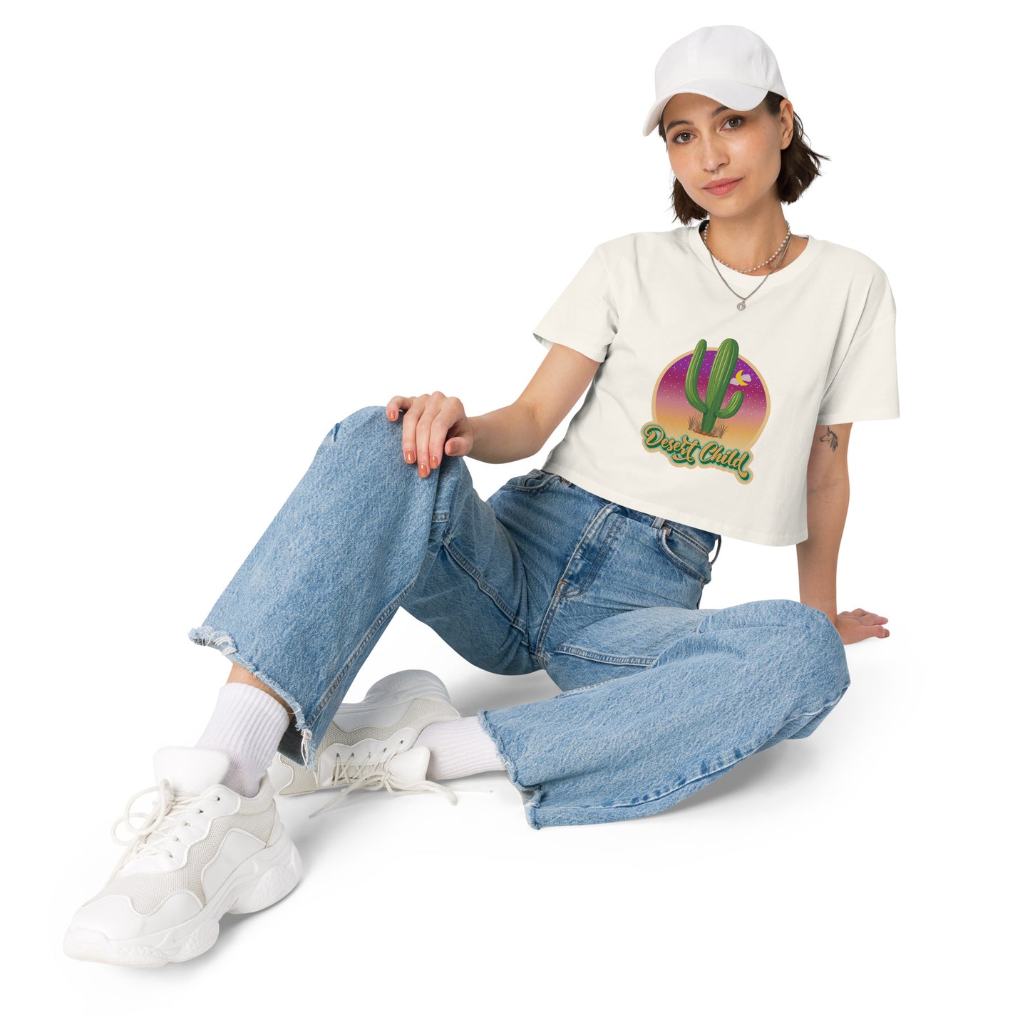 Women’s crop top Harvest Moon Gemz