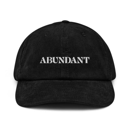 Abundant Corduroy Cap