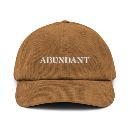 Abundant Corduroy Cap