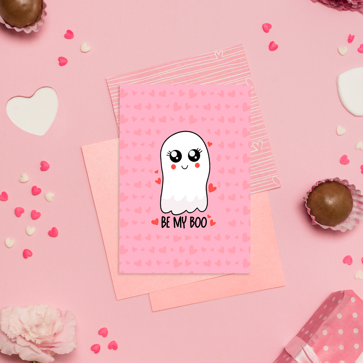 Bee My Boo Downloadable Valentine's Day Card