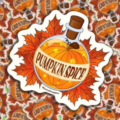 Pumpkin Spice Sticker