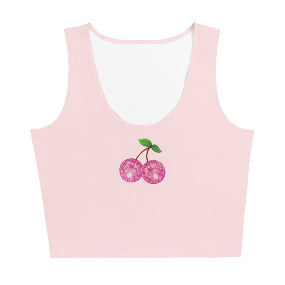 Cherry Disco Crop Top